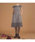 【トッカ/TOCCA】の【洗える・消臭】FLOWER AND PLOVERS ドレス ブラック系7|ID:prp329100004719535