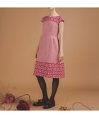 【トッカ/TOCCA】の【洗える・消臭】FLOWER AND PLOVERS ドレス ワイン系7|ID:prp329100004719535