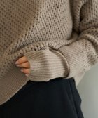 【アンフィーロ 自由区/UNFILO】の【WEB/一部店舗限定】ふわふわニット アームウォーマー モカ|ID: prp329100004719539 ipo3291000000035635743