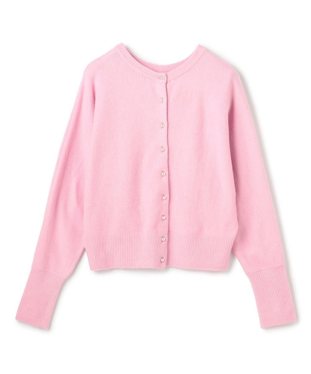 【アンフィーロ 自由区/UNFILO】の【前後着用 可能】ふわふわニット 2WAY パールボタンカーディガン インテリア・キッズ・メンズ・レディースファッション・服の通販 founy(ファニー) ファッション Fashion レディースファッション Fashion for Women トップス・カットソー Cut & Sew Tops ニット Knit Tops & Sweaters カーディガン・羽織り Layered Style Cardigans アンゴラ Angora Knitwear ウォッシャブル Machine Washable カーディガン Cardigan, Knitwear ストレッチ Stretch, Stretchy Fabric パール Pearl, Pearl Accent リラックス Relax, Relaxed Fit エレガント 上品 Elegant 抗菌 Antibacterial, Bacteria-Resistant A/W・秋冬 Autumn/Winter ピンク|ID: prp329100004719545 ipo3291000000034389170