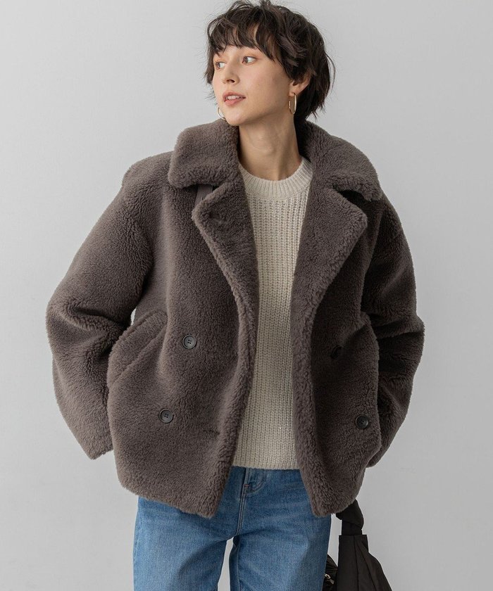 【23区/NIJYUSANKU】の【CanCam11月号掲載】ECOPELテディボア ダブルフロント アウター インテリア・キッズ・メンズ・レディースファッション・服の通販 founy(ファニー) https://founy.com/ 雑誌掲載アイテム Magazine Picks & Fashion Features ファッション雑誌 Fashion Magazines キャンキャン CanCam ファッション Fashion レディースファッション Fashion for Women アウター Coat / Outerwear Collection レディースジャケット・軽アウター Jackets エレガント 上品 Elegant 11月号 November Issue ショート Short, Short Length ジャケット Jacket, Outerwear 雑誌 Magazine, Fashion Magazine ダブル Double, Double-Breasted フェイクファー Faux Fur, Imitation Fur フランス France, French フロント Front, Front Design リアル Real, Realistic リュクス Luxury, Elegant, High-End, Chic A/W・秋冬 Autumn/Winter 冬 Winter / This Winter おすすめ Recommended / Our Picks 2025年 2025 2025-2026秋冬・A/W Autumn/Winter 2025–26 AW25–26 |ID: prp329100004719548 ipo3291000000034818221