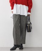 【23区/NIJYUSANKU】のループミックスツイード ワイド パンツ モノトーン|ID: prp329100004719556 ipo3291000000034389187
