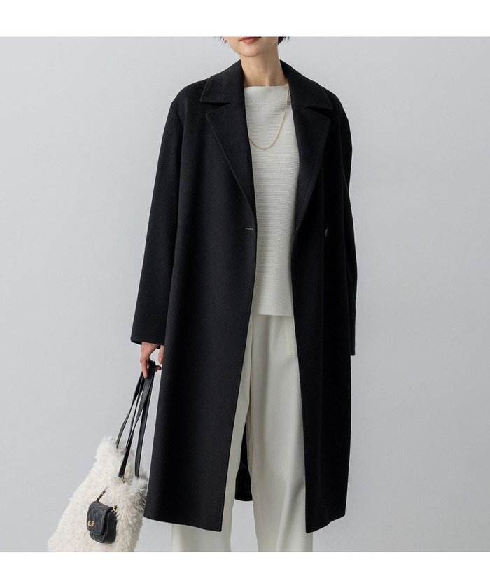 【23区/NIJYUSANKU】のMTRカシミヤビーバー チェスター コート インテリア・キッズ・メンズ・レディースファッション・服の通販 founy(ファニー) https://founy.com/ ファッション Fashion レディースファッション Fashion for Women アウター Coat / Outerwear Collection コート・ロングコート・ピーコート Long Coats, Peacoats & More レディースジャケット・軽アウター Jackets チェスターコート・ロング丈アウター Chester Coats / Chesterfield Long Coats イタリア Italy インポート Imported Fashion コンパクト Compact, Small Size シンプル Simple, Minimal ジャケット Jacket, Outerwear チェスター Chester, Chester Coat チェスターコート Chester Coat, Long Coat リュクス Luxury, Elegant, High-End, Chic A/W・秋冬 Autumn/Winter 冬 Winter / This Winter 2025年 2025 2025-2026秋冬・A/W Autumn/Winter 2025–26 AW25–26 |ID: prp329100004719557 ipo3291000000034104143