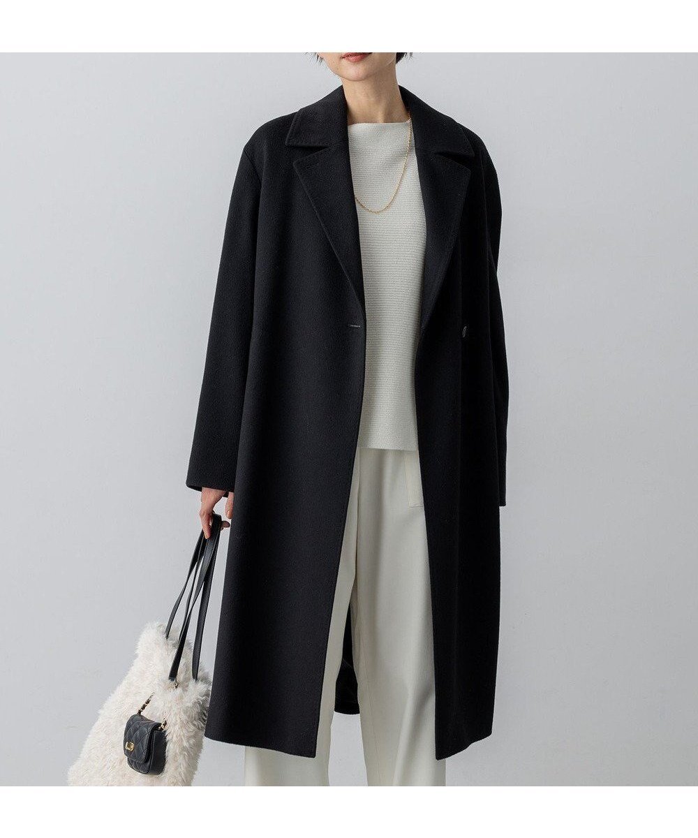 【23区/NIJYUSANKU】の【先行予約】MTRカシミヤビーバー チェスター コート 人気、トレンドファッション・服の通販 founy(ファニー) 　ファッション　Fashion　レディースファッション　Fashion for Women　アウター　Coat / Outerwear Collection　コート・ロングコート・ピーコート　Long Coats, Peacoats & More　レディースジャケット・軽アウター　Jackets　チェスターコート・ロング丈アウター　Chester Coats / Chesterfield Long Coats　イタリア　Italy　インポート　Imported Fashion　コンパクト　Compact, Small Size　シンプル　Simple, Minimal　ジャケット　Jacket, Outerwear　チェスター　Chester, Chester Coat　チェスターコート　Chester Coat, Long Coat　リュクス　Luxury, Elegant, High-End, Chic　A/W・秋冬　Autumn/Winter　冬　Winter / This Winter　新作・新入荷　New Arrivals / New In　2025年　2025　2025-2026秋冬・A/W　Autumn/Winter 2025–26 AW25–26　 other-1|ID: prp329100004719557 ipo3291000000034104143
