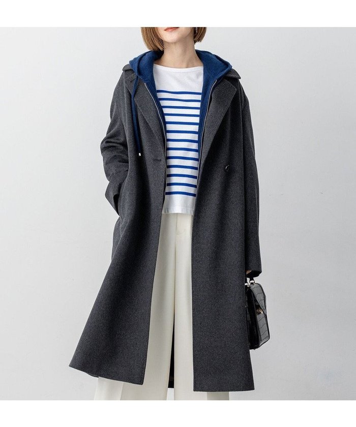 【23区/NIJYUSANKU】のMTRカシミヤビーバー チェスター コート インテリア・キッズ・メンズ・レディースファッション・服の通販 founy(ファニー) https://founy.com/ ファッション Fashion レディースファッション Fashion for Women アウター Coat / Outerwear Collection コート・ロングコート・ピーコート Long Coats, Peacoats & More レディースジャケット・軽アウター Jackets チェスターコート・ロング丈アウター Chester Coats / Chesterfield Long Coats イタリア Italy インポート Imported Fashion コンパクト Compact, Small Size シンプル Simple, Minimal ジャケット Jacket, Outerwear チェスター Chester, Chester Coat チェスターコート Chester Coat, Long Coat リュクス Luxury, Elegant, High-End, Chic A/W・秋冬 Autumn/Winter 冬 Winter / This Winter 2025年 2025 2025-2026秋冬・A/W Autumn/Winter 2025–26 AW25–26 |ID: prp329100004719557 ipo3291000000034104145