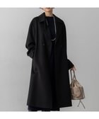 【23区/NIJYUSANKU】の【先行予約】COLOMBOカシミヤビーバー ダブルフロント チェスターコート ブラック系|ID:prp329100004719558