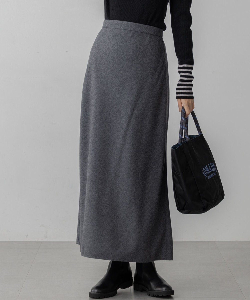 【23区/NIJYUSANKU】の【洗える】ハイカウントフラノ フレア スカート 人気、トレンドファッション・服の通販 founy(ファニー) 　ファッション　Fashion　レディースファッション　Fashion for Women　スカート　Skirts　Aライン・フレアスカート　A-Line & Flared Skirts　洗える　Machine Washable　スウェット / スエット　Sweatshirt, Sweatwear　ストレッチ　Stretch, Stretchy Fabric　ドレープ　Drape, Draping Fabric　バイアス　Bias, Diagonal Cut　フィット　Fit, Slim Fit　フレア　Flare, Flared　リラックス　Relax, Relaxed Fit　ワイド　Wide, Wide Fit　A/W・秋冬　Autumn/Winter　冬　Winter / This Winter　エレガント 上品　Elegant　2025年　2025　2025-2026秋冬・A/W　Autumn/Winter 2025–26 AW25–26　 other-1|ID: prp329100004719562 ipo3291000000034104170