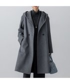 【23区/NIJYUSANKU】の【先行予約】ウールカシミヤビーバー フーデット コート グレー系|ID:prp329100004719563
