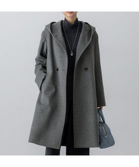 【23区/NIJYUSANKU】のウールカシミヤビーバー フーデット コート 人気、トレンドファッション・服の通販 founy(ファニー) ファッション Fashion レディースファッション Fashion for Women アウター Coat / Outerwear Collection コート・ロングコート・ピーコート Long Coats, Peacoats & More レディースジャケット・軽アウター Jackets ジャケット Jacket, Outerwear スタイリッシュ Stylish, Fashionable スタンド Stand Collar, Upright Stand チェスター Chester, Chester Coat なめらか Smooth, Silky Texture ボトム Bottoms, Lower Wear 防寒 Cold Protection, Winter-Ready A/W・秋冬 Autumn/Winter 冬 Winter / This Winter 2025年 2025 2025-2026秋冬・A/W Autumn/Winter 2025–26 AW25–26 |ID:prp329100004719563