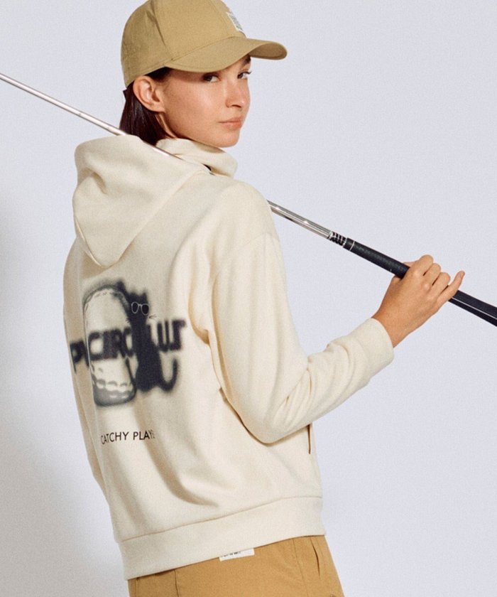 【ピーダブリュサーキュラス/PW CIRCULUS】の全3色【手洗い洗濯可】【WOMEN】キャットグラフィック スエードライク デタッチャブルフーディ ゴルフウェア レディース インテリア・キッズ・メンズ・レディースファッション・服の通販 founy(ファニー) https://founy.com/ ファッション Fashion レディースファッション Fashion for Women トップス・カットソー Cut & Sew Tops レディースパーカー・カジュアルフーディー Casual Hoodies & Sweatshirts スウェット・クルーネックトップス Sweatshirts & Crewnecks / Relaxed Fit Sweat Tops 秋 Autumn グラデーション Gradient, Ombre グラフィック Graphic, Graphic Design スウェット / スエット Sweatshirt, Sweatwear ダウン Down, Puffer 人気 Popular, Best Seller プリント Print, Printed Pattern ベスト Vest, Waistcoat モチーフ Motif, Design Theme 冬 Winter / This Winter A/W・秋冬 Autumn/Winter ゴルフ Golf 2025年 2025 2025-2026秋冬・A/W Autumn/Winter 2025–26 AW25–26 |ID: prp329100004719577 ipo3291000000035511156