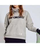 【ピーダブリュサーキュラス/PW CIRCULUS】の全3色【手洗い洗濯可】【WOMEN】キャットグラフィック スエードライク デタッチャブルフーディ ゴルフウェア レディース グレー系|ID: prp329100004719577 ipo3291000000035511163