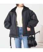 【アースミュージックアンドエコロジー/earth music&ecology】のリバーシブルMA-1 Black|ID: prp329100004719591 ipo3291000000035763500