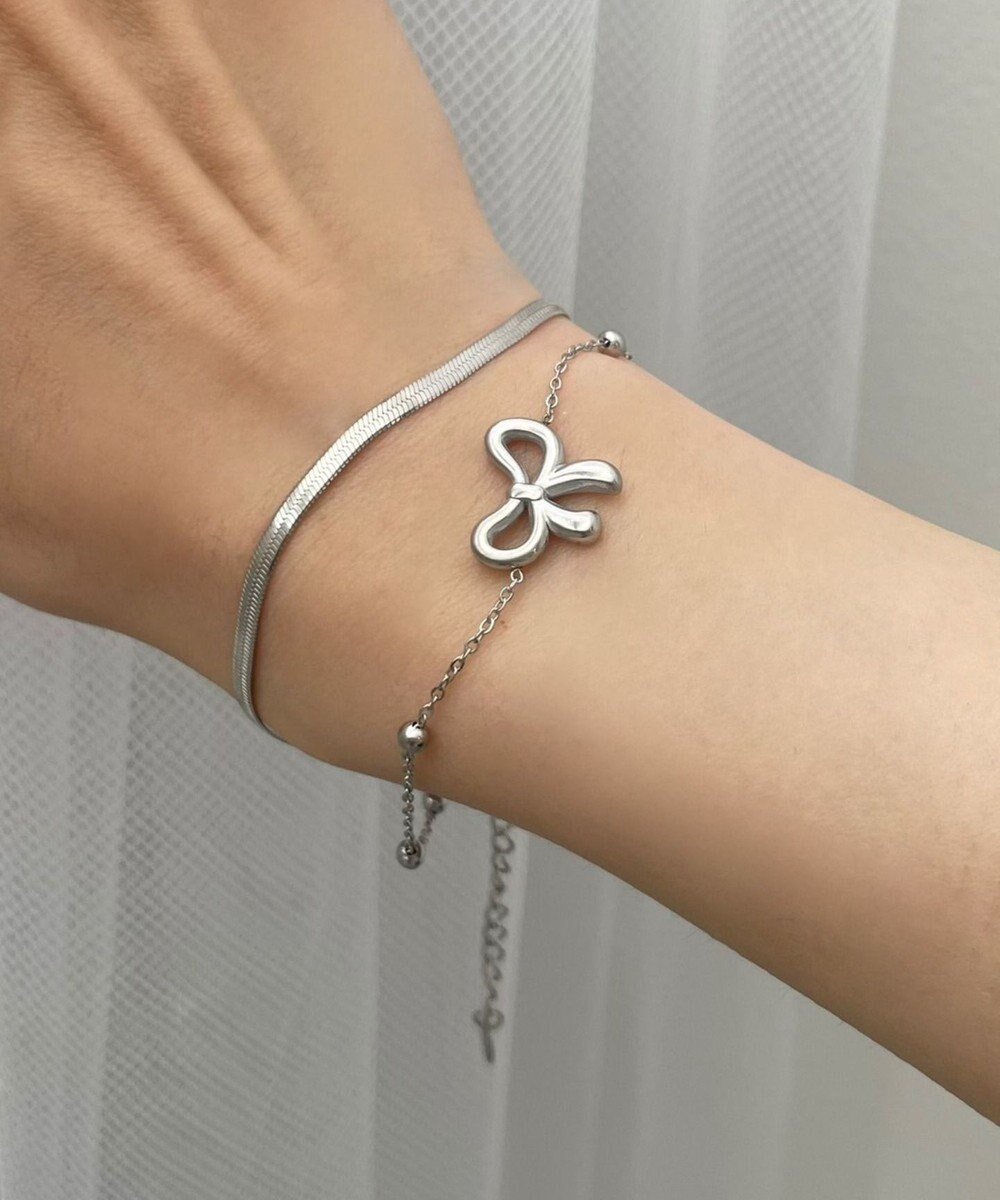 【ウィゴー/WEGO】のLステンレスモチーフ2連ブレス インテリア・キッズ・メンズ・レディースファッション・服の通販 founy(ファニー) ファッション Fashion レディースファッション Fashion for Women ジュエリー Jewelry チェーン&カフブレスレット Cuff & Chain Bracelets おすすめ Recommended / Our Picks アクセサリー Fashion Accessories スマホ Smartphone, Mobile Device ブレスレット Bracelet, Wristband モチーフ Motif, Design Theme 柄1|ID: prp329100004719607 ipo3291000000034104370