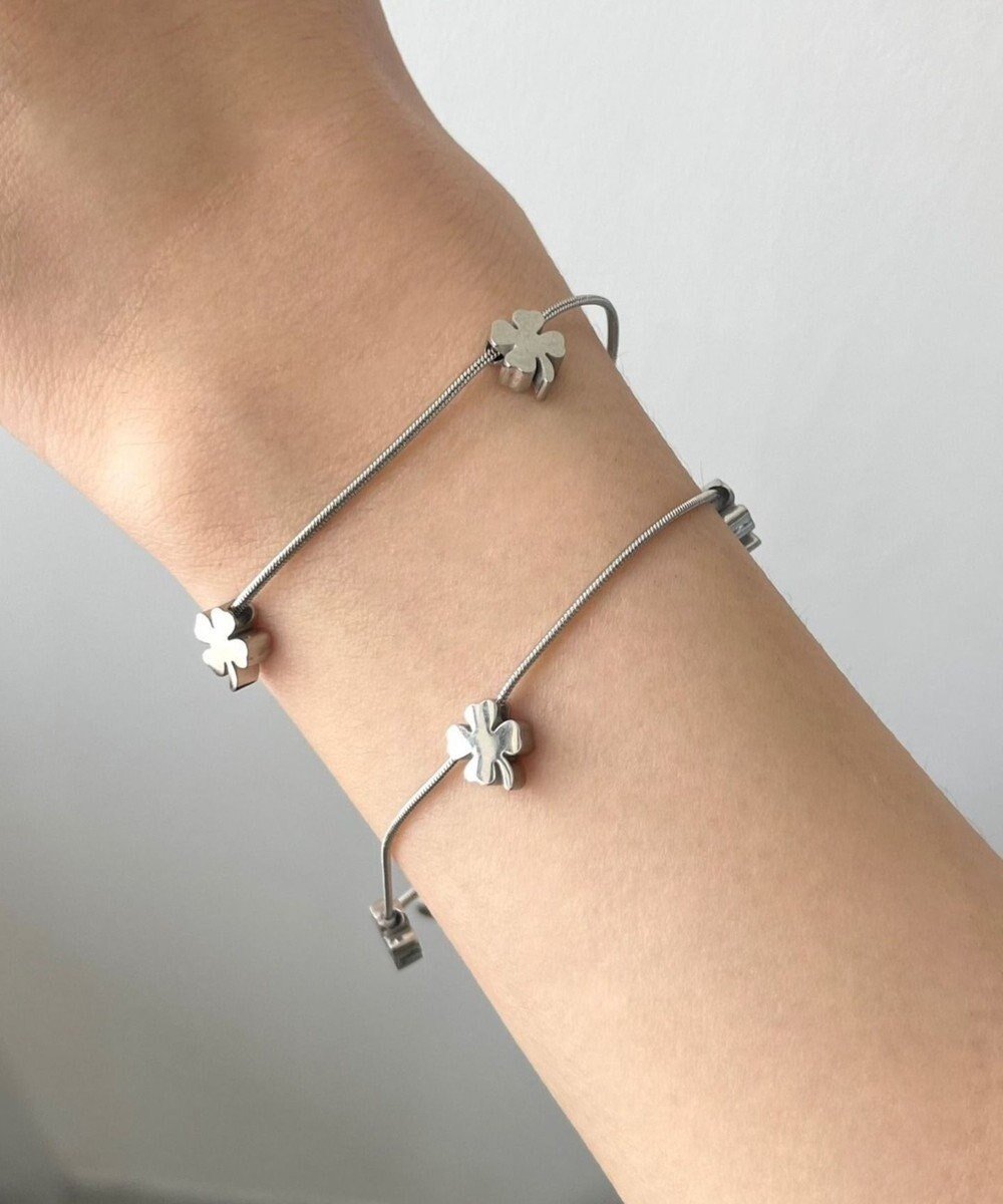 【ウィゴー/WEGO】のLステンレスモチーフ2連ブレス インテリア・キッズ・メンズ・レディースファッション・服の通販 founy(ファニー) ファッション Fashion レディースファッション Fashion for Women ジュエリー Jewelry チェーン&カフブレスレット Cuff & Chain Bracelets おすすめ Recommended / Our Picks アクセサリー Fashion Accessories スマホ Smartphone, Mobile Device ブレスレット Bracelet, Wristband モチーフ Motif, Design Theme 柄3|ID: prp329100004719607 ipo3291000000034104372