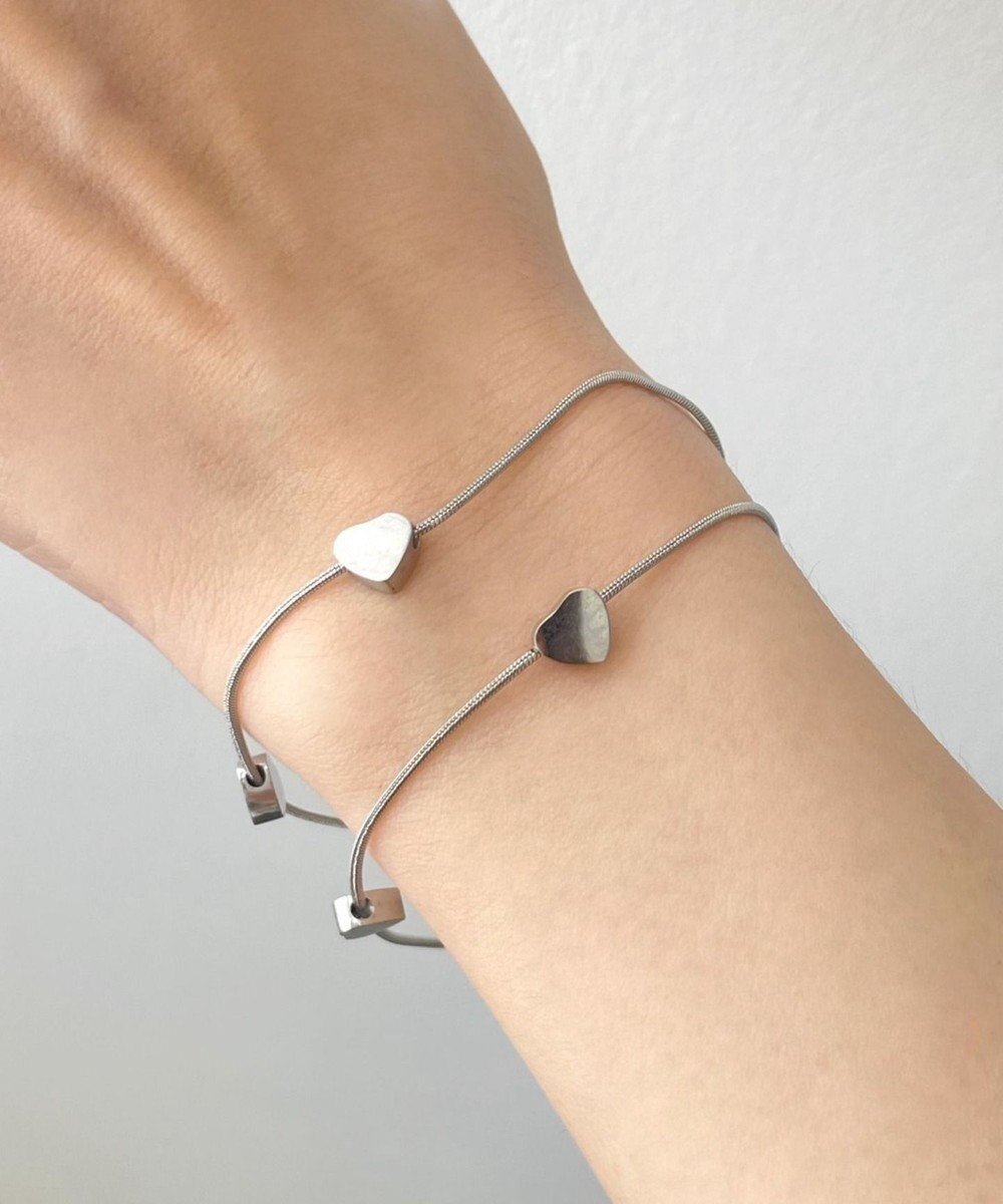 【ウィゴー/WEGO】のLステンレスモチーフ2連ブレス インテリア・キッズ・メンズ・レディースファッション・服の通販 founy(ファニー) ファッション Fashion レディースファッション Fashion for Women ジュエリー Jewelry チェーン&カフブレスレット Cuff & Chain Bracelets おすすめ Recommended / Our Picks アクセサリー Fashion Accessories スマホ Smartphone, Mobile Device ブレスレット Bracelet, Wristband モチーフ Motif, Design Theme 柄4|ID: prp329100004719607 ipo3291000000034104373