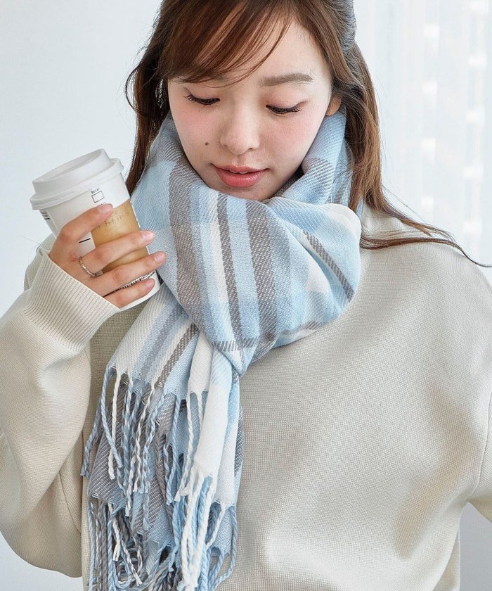 【ウィゴー/WEGO】の【マフラー】大判ストール インテリア・キッズ・メンズ・レディースファッション・服の通販 founy(ファニー) https://founy.com/ ファッション Fashion レディースファッション Fashion for Women ストール Soft & Warm Scarves マフラー・スヌード / 冬小物の定番 Scarves & Mufflers ショール Shawl, Wrap シンプル Simple, Minimal ストール Stole, Wrap スマホ Smartphone, Mobile Device チェック Check, Plaid, Tartan ベーシック Basic, Essential マフラー Scarf, Muffler 定番 Standard, Basic Item A/W・秋冬 Autumn/Winter |ID: prp329100004719608 ipo3291000000034104374
