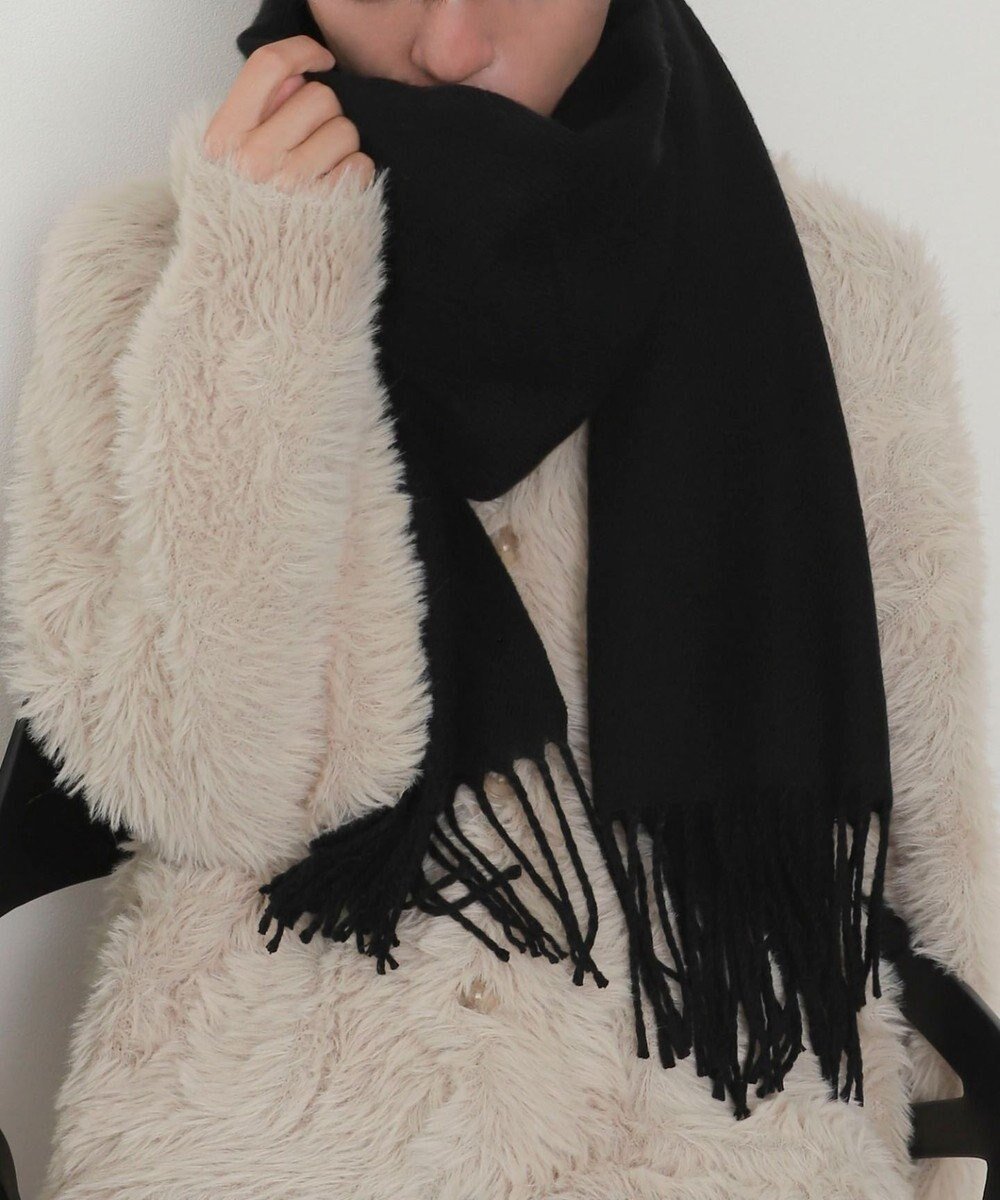 【ウィゴー/WEGO】の【マフラー】大判ストール インテリア・キッズ・メンズ・レディースファッション・服の通販 founy(ファニー) 　ファッション　Fashion　レディースファッション　Fashion for Women　ストール　Soft & Warm Scarves　マフラー・スヌード / 冬小物の定番　Scarves & Mufflers　ショール　Shawl, Wrap　シンプル　Simple, Minimal　ストール　Stole, Wrap　スマホ　Smartphone, Mobile Device　チェック　Check, Plaid, Tartan　ベーシック　Basic, Essential　マフラー　Scarf, Muffler　定番　Standard, Basic Item　A/W・秋冬　Autumn/Winter　ブラック|ID: prp329100004719608 ipo3291000000034104387