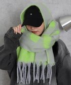 【ウィゴー/WEGO】の【マフラー/ユニセックス着用】ワイドフリンジストール 柄10|ID: prp329100004719609 ipo3291000000034104419