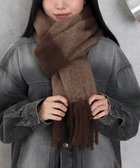 【ウィゴー/WEGO】の【マフラー/ユニセックス着用】ワイドフリンジストール 柄14|ID: prp329100004719609 ipo3291000000034104423