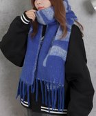 【ウィゴー/WEGO】の【マフラー/ユニセックス着用】ワイドフリンジストール 柄9|ID: prp329100004719609 ipo3291000000035797953