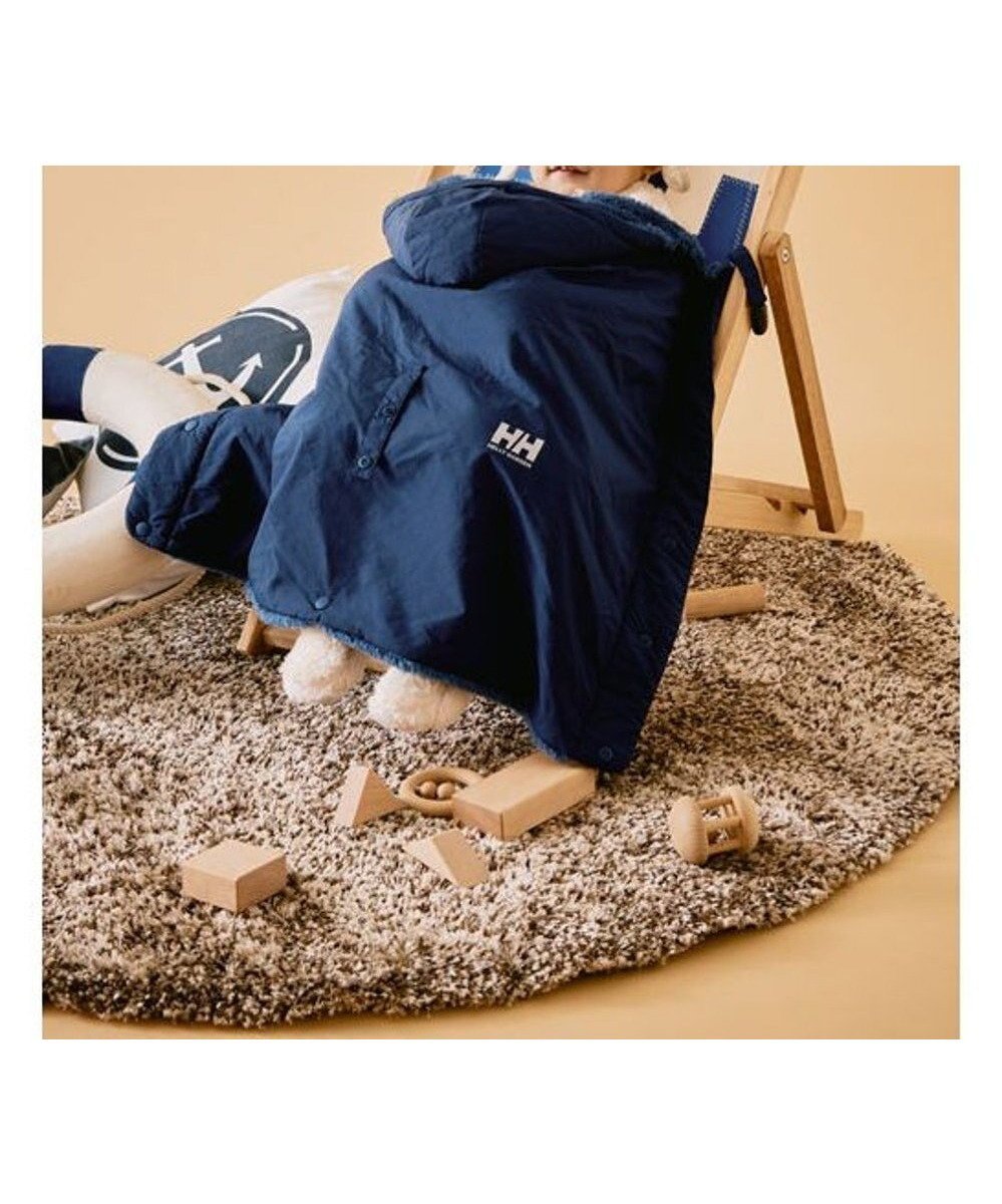 【ヘリーハンセン/HELLY HANSEN】の【ベビー】シャギーフリースレインカバー インテリア・キッズ・メンズ・レディースファッション・服の通販 founy(ファニー) ファッション Fashion レディースファッション Fashion for Women アウトドア Outdoor Clothing コンパクト Compact, Small Size ドット Polka Dot, Dot Pattern ベビー Baby, Babywear オーシャンネイビー|ID: prp329100004719610 ipo3291000000034378233