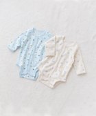 【ミキハウスホットビスケッツ/MIKI HOUSE HOT BISCUITS / KIDS】の【70-60cm】 長袖ボディシャツ2枚セット(前開き仕様) マルチ|ID: prp329100004719612 ipo3291000000034104533