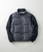 【五大陸/gotairiku / MEN】の【ダウン80%使用】ニットスリーブ ダウンブルゾン ネイビー系8|ID: prp329100004719617 ipo3291000000034544633