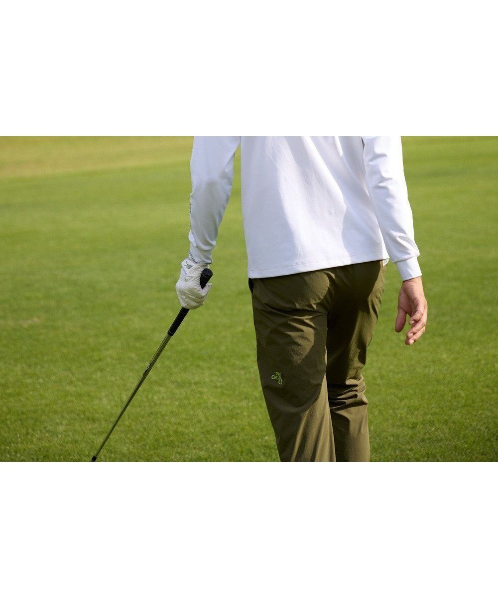 【ピーダブリュサーキュラス/PW CIRCULUS / MEN】の【吸水速乾 / UV遮蔽率99.9% UVカット / ストレッチ】【MEN】アニマルグラフィックロングスリーブモックT ゴルフ インテリア・キッズ・メンズ・レディースファッション・服の通販 founy(ファニー) 　ファッション　Fashion　メンズファッション　Fashion for Men　トップス・カットソー　Cut & Sew Tops　メンズシャツ　Shirts　イラスト　Illustration　インナー　Innerwear　秋　Autumn　カットソー　Cut and Sewn Top　グラデーション　Gradient, Ombre　グラフィック　Graphic, Graphic Design　吸水　Absorbent, Quick-Dry　ストレッチ　Stretch, Stretchy Fabric　猫　Cat, Kitty　プリント　Print, Printed Pattern　ベーシック　Basic, Essential　A/W・秋冬　Autumn/Winter　ゴルフ　Golf　2025年　2025　2025-2026秋冬・A/W　Autumn/Winter 2025–26 AW25–26　ホワイト系1|ID: prp329100004719631 ipo3291000000035824892