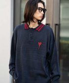 【ウィゴー/WEGO / MEN】のラインポロニットプルオーバー ネイビー|ID: prp329100004719648 ipo3291000000034104674