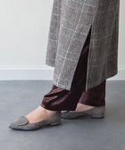 【インター ショシュール/INTER-CHAUSSURES】の【FABIO RUSCONI】ローヒールポインテッドトウパンプス グレースウェード|ID: prp329100004719664 ipo3291000000034104726