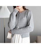 【ウィゴー/WEGO】の【WEB限定/25年秋冬新作】別注USPOLOケーブルニットカーデ 人気、トレンドファッション・服の通販 founy(ファニー) ファッション Fashion レディースファッション Fashion for Women トップス・カットソー Cut & Sew Tops ニット Knit Tops & Sweaters カーディガン・羽織り Layered Style Cardigans 秋 Autumn カーディガン Cardigan, Knitwear ガーリー Girly, Feminine Style シンプル Simple, Minimal スラックス Slacks, Dress Pants デニム Denim, Jeans Material フィット Fit, Slim Fit ボトム Bottoms, Lower Wear 別注 Limited Edition, Custom Order ワンポイント One Point, Statement Accent 冬 Winter / This Winter A/W・秋冬 Autumn/Winter thumbnail グレー|ID: prp329100004719674 ipo3291000000034189746