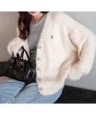 【ウィゴー/WEGO】の【25年秋冬新作/WEB限定】別注USPOLOシャギーニットカーデ ホワイトアイボリー|ID: prp329100004719677 ipo3291000000034308556