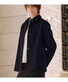 【ジェイ プレス/J.PRESS】のショートビーバー ショート丈 ステンカラー コート ネイビー系|ID: prp329100004719690 ipo3291000000034474912