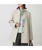 【ジェイ プレス/J.PRESS】のショートビーバー ミディ丈 スタンドカラー コート ベージュ系|ID: prp329100004719691 ipo3291000000035574575