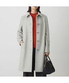 【ジェイ プレス/J.PRESS】のショートビーバー ロング丈 ステンカラー コート トップグレー系|ID: prp329100004719692 ipo3291000000034104851