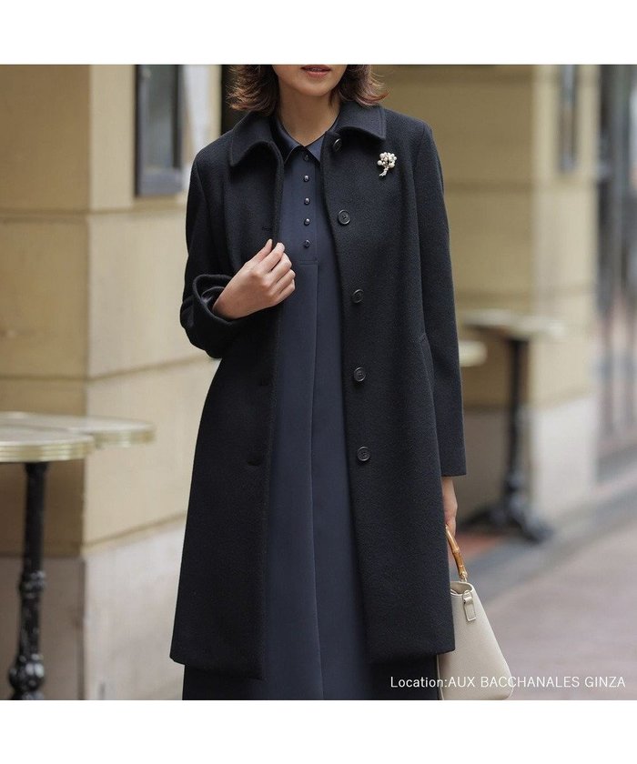 【ジェイ プレス/J.PRESS】のショートビーバー ロング丈 ステンカラー コート インテリア・キッズ・メンズ・レディースファッション・服の通販 founy(ファニー) https://founy.com/ ファッション Fashion レディースファッション Fashion for Women アウター Coat / Outerwear Collection コート・ロングコート・ピーコート Long Coats, Peacoats & More レディースジャケット・軽アウター Jackets おすすめ Recommended / Our Picks ショート Short, Short Length シンプル Simple, Minimal ジャケット Jacket, Outerwear ロング Long, Long-Length エレガント 上品 Elegant 定番 Standard, Basic Item A/W・秋冬 Autumn/Winter |ID: prp329100004719692 ipo3291000000035635404