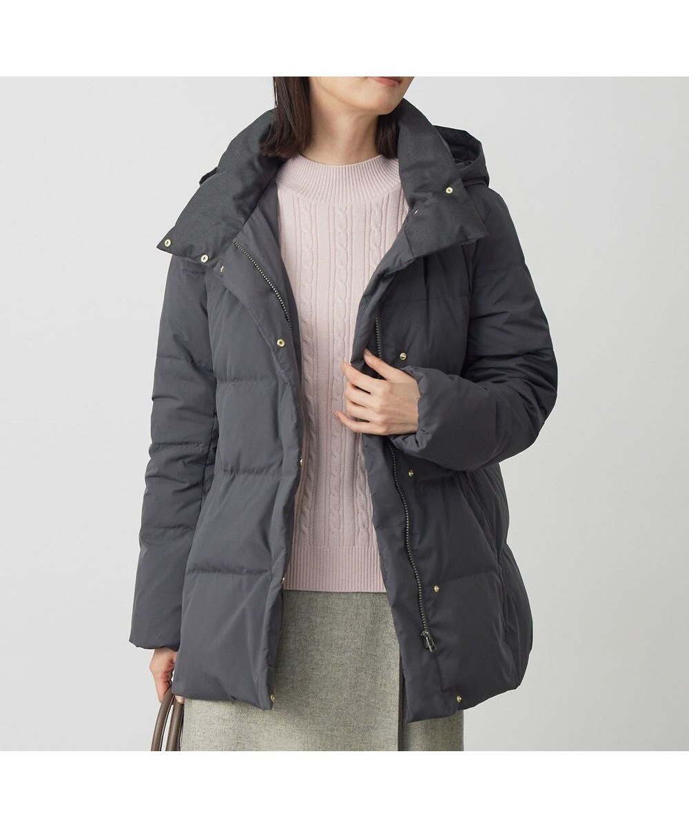 【ジェイ プレス/J.PRESS】の【洗える・2way】タフタダウン ミドル丈 コート インテリア・キッズ・メンズ・レディースファッション・服の通販 founy(ファニー) ファッション Fashion レディースファッション Fashion for Women アウター Coat / Outerwear Collection コート・ロングコート・ピーコート Long Coats, Peacoats & More レディースジャケット・軽アウター Jackets 洗える Machine Washable ジャケット Jacket, Outerwear タフタ Taffeta, Structured Fabric ダウン Down, Puffer ミドル Middle Length, Mid Height A/W・秋冬 Autumn/Winter スレート系|ID: prp329100004719693 ipo3291000000034104853