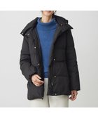 【ジェイ プレス/J.PRESS】の【洗える・2way】タフタダウン ミドル丈 コート ブラック系|ID: prp329100004719693 ipo3291000000034104855