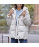 【ジェイ プレス/J.PRESS】の【洗える・2way】タフタダウン ミドル丈 コート アイボリー系|ID: prp329100004719693 ipo3291000000035569418