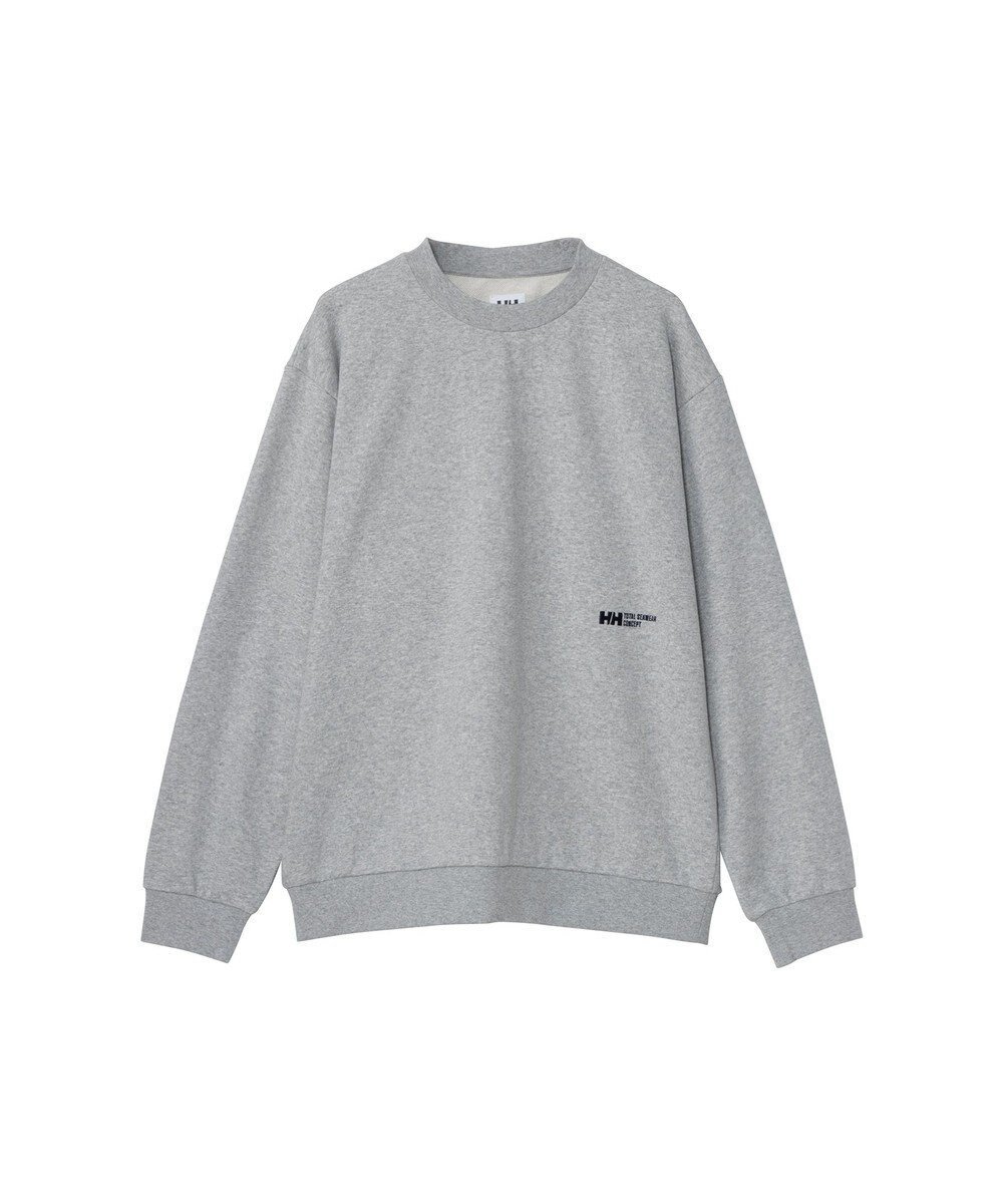 【ヘリーハンセン/HELLY HANSEN】のHHキーコンセプトスウェットクルー インテリア・キッズ・メンズ・レディースファッション・服の通販 founy(ファニー) ファッション Fashion レディースファッション Fashion for Women トップス・カットソー Cut & Sew Tops レディースパーカー・カジュアルフーディー Casual Hoodies & Sweatshirts スウェット・クルーネックトップス Sweatshirts & Crewnecks / Relaxed Fit Sweat Tops スウェット / スエット Sweatshirt, Sweatwear フロント Front, Front Design ベーシック Basic, Essential レギュラー Regular, Standard Fit ワンポイント One Point, Statement Accent A/W・秋冬 Autumn/Winter グレー|ID: prp329100004719696 ipo3291000000034104867