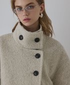 【グレース コンチネンタル/GRACE CONTINENTAL】のアルパカシャギージャケット ベージュ|ID: prp329100004719707 ipo3291000000035799054