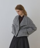 【グレース コンチネンタル/GRACE CONTINENTAL】のアルパカシャギージャケット グレー|ID: prp329100004719707 ipo3291000000035799056