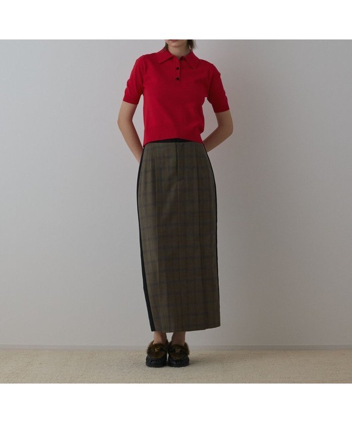 【グレース コンチネンタル/GRACE CONTINENTAL】のタックタイトスカート インテリア・キッズ・メンズ・レディースファッション・服の通販 founy(ファニー) https://founy.com/ ファッション Fashion レディースファッション Fashion for Women スカート Skirts スリット Slit, Slit Detail スーツ Suit, Formalwear タイトスカート Pencil Skirt, Tight Skirt チェック Check, Plaid, Tartan フロント Front, Front Design A/W・秋冬 Autumn/Winter |ID: prp329100004719709 ipo3291000000034104906