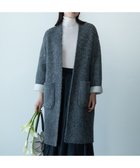 【自由区/JIYU-KU】の【カトリエムブーケ】Jeu de couleurs ニットアウター 人気、トレンドファッション・服の通販 founy(ファニー) ファッション Fashion レディースファッション Fashion for Women アウター Coat / Outerwear Collection レディースジャケット・軽アウター Jackets 軽量 Lightweight, Ultra Light ジャケット Jacket, Outerwear ストレッチ Stretch, Stretchy Fabric フェイス Face, Facial Design ミックス Mix, Mixed Style モダン Modern, Contemporary A/W・秋冬 Autumn/Winter thumbnail ライトグレー|ID: prp329100004719722 ipo3291000000034104948