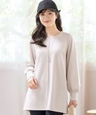 【ティアクラッセ/Tiaclasse】のボンディングパフスリーブチュニック エクリュ|ID: prp329100004719724 ipo3291000000036034589