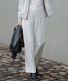 【アイシービー/iCB】の【洗える】 トリアセボディシェルピーチ ワイドパンツ オフホワイト系|ID: prp329100004719726 ipo3291000000034474924