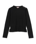 【トッカ/TOCCA】の【洗える】IN ROMANCE ペプラム ニットプルオーバー ブラック系|ID:prp329100004719727