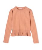 【トッカ/TOCCA】の【洗える】IN ROMANCE ペプラム ニットプルオーバー ピンク系|ID:prp329100004719727