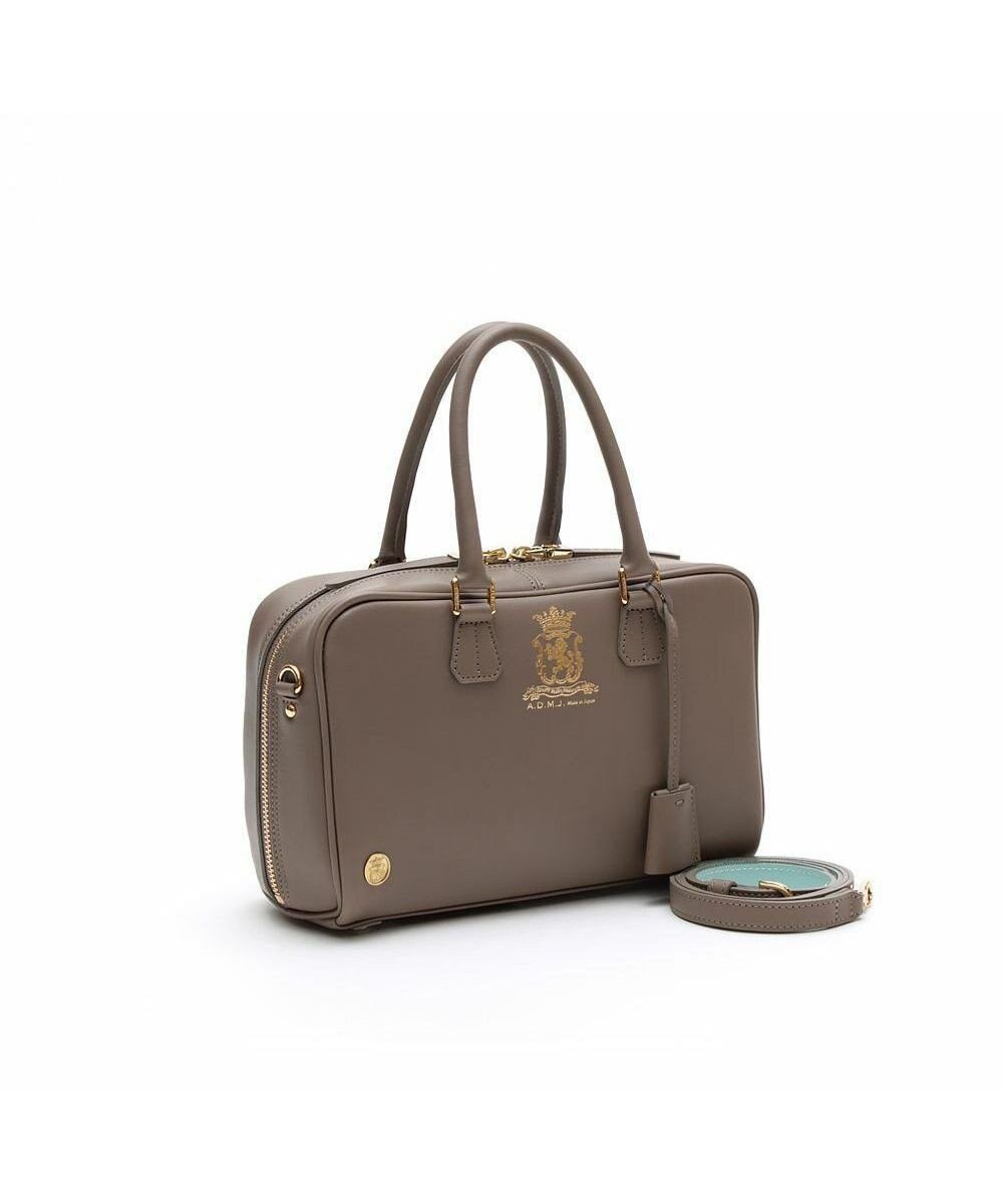 【アクセソワドゥマドモワゼルジャップ/A.D.M.J】の【牛革】クラシックアニルブリロ/ボストン25cm(ショルダーストラップ付) インテリア・キッズ・メンズ・レディースファッション・服の通販 founy(ファニー) ファッション Fashion レディースファッション Fashion for Women ダブル Double, Double-Breasted 人気 Popular, Best Seller ベーシック Basic, Essential ボストン Boston ボストンバッグ Boston Bag, Retro Bag ポケット Pocket, Pocket Detail モチーフ Motif, Design Theme リュクス Luxury, Elegant, High-End, Chic AN.ブラウン|ID: prp329100004719730 ipo3291000000034104979