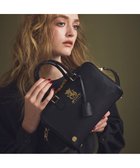 【アクセソワドゥマドモワゼルジャップ/A.D.M.J】の【牛革】クラシックアニルブリロ/ボストン25cm(ショルダーストラップ付) 人気、トレンドファッション・服の通販 founy(ファニー) ファッション Fashion レディースファッション Fashion for Women ダブル Double, Double-Breasted 人気 Popular, Best Seller ベーシック Basic, Essential ボストン Boston ボストンバッグ Boston Bag, Retro Bag ポケット Pocket, Pocket Detail モチーフ Motif, Design Theme リュクス Luxury, Elegant, High-End, Chic thumbnail ブラック|ID: prp329100004719730 ipo3291000000034846691